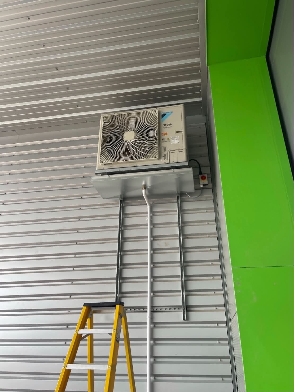 Daikin installation 6